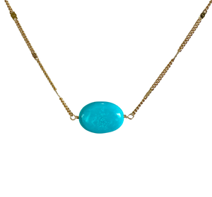 the turquoise egg necklace