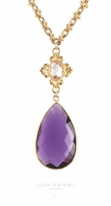 royal amethyst necklace