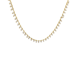 the modern way to wear pearls necklace