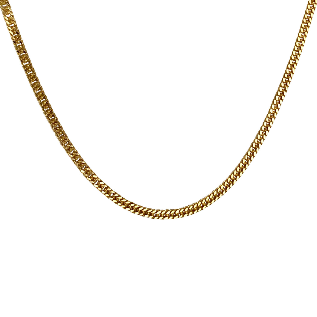 elegant gold chain necklace