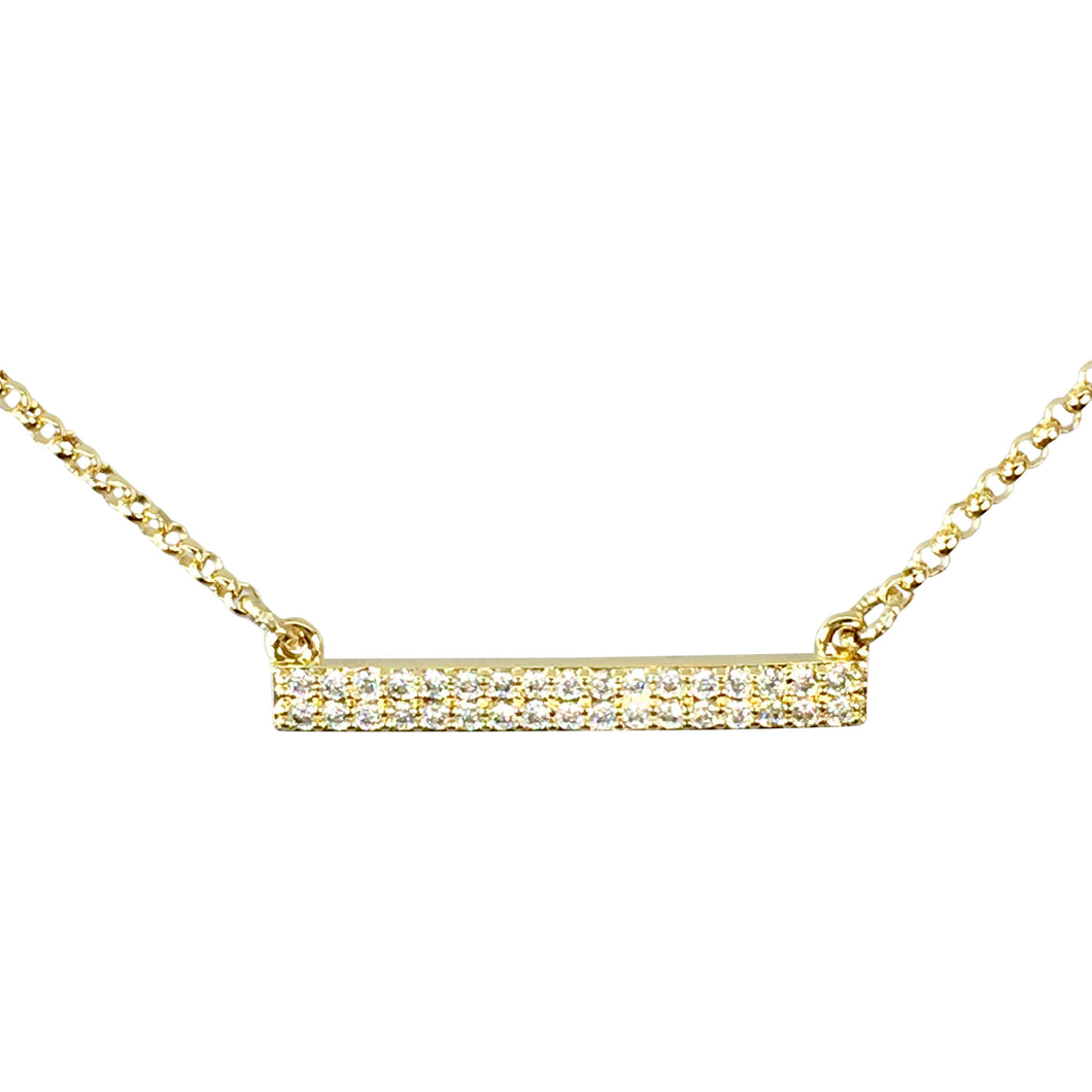 the bar necklace