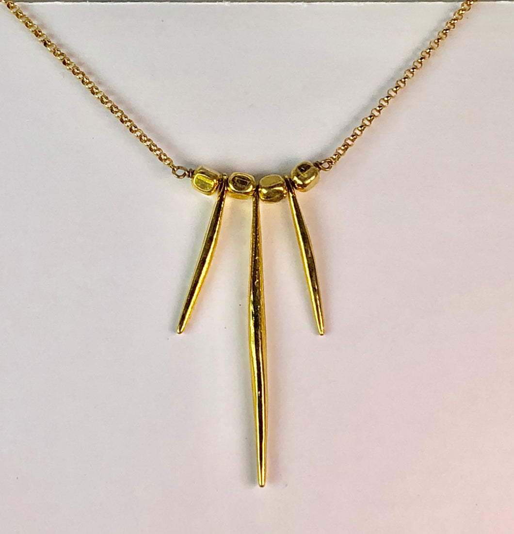 three spikes and you're 