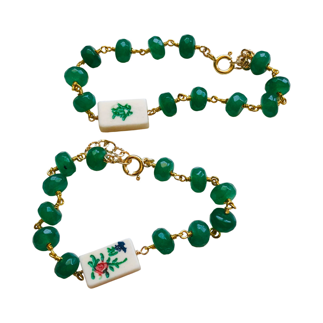 Mah Jongg lovers bracelet's