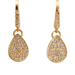 sparklin' teardrop earrings